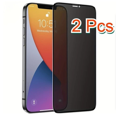 Película De Privacidade 3D Vidro Anti Spy Para Iphone 7/8 PLUS XR XS XSMAX 11 12 13 14 15 16PROMAX