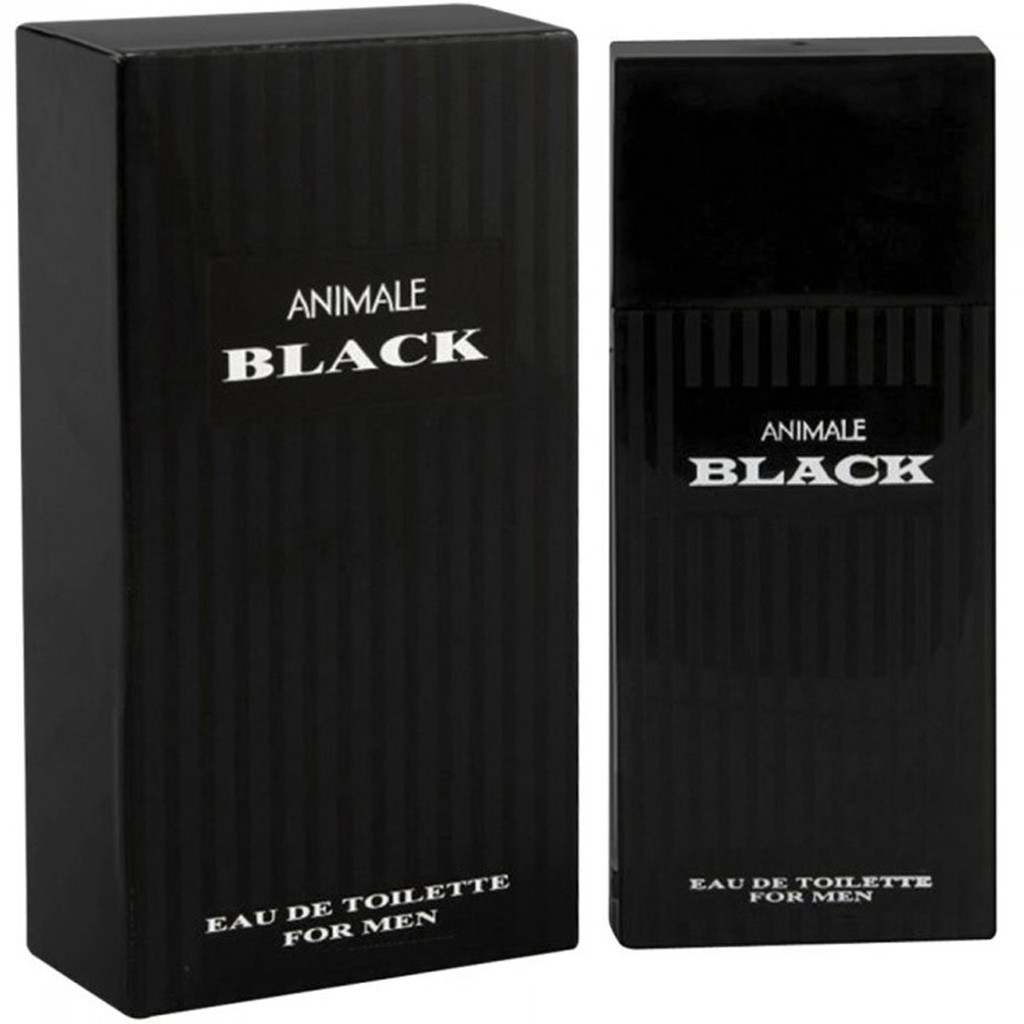 Perfume Animale Black For Men Eau de Toilette Masculino 100 ml