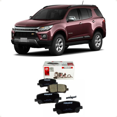 Pastilha de Freio Traseira Cerâmica GM Trailblazer - 2013 A 2020