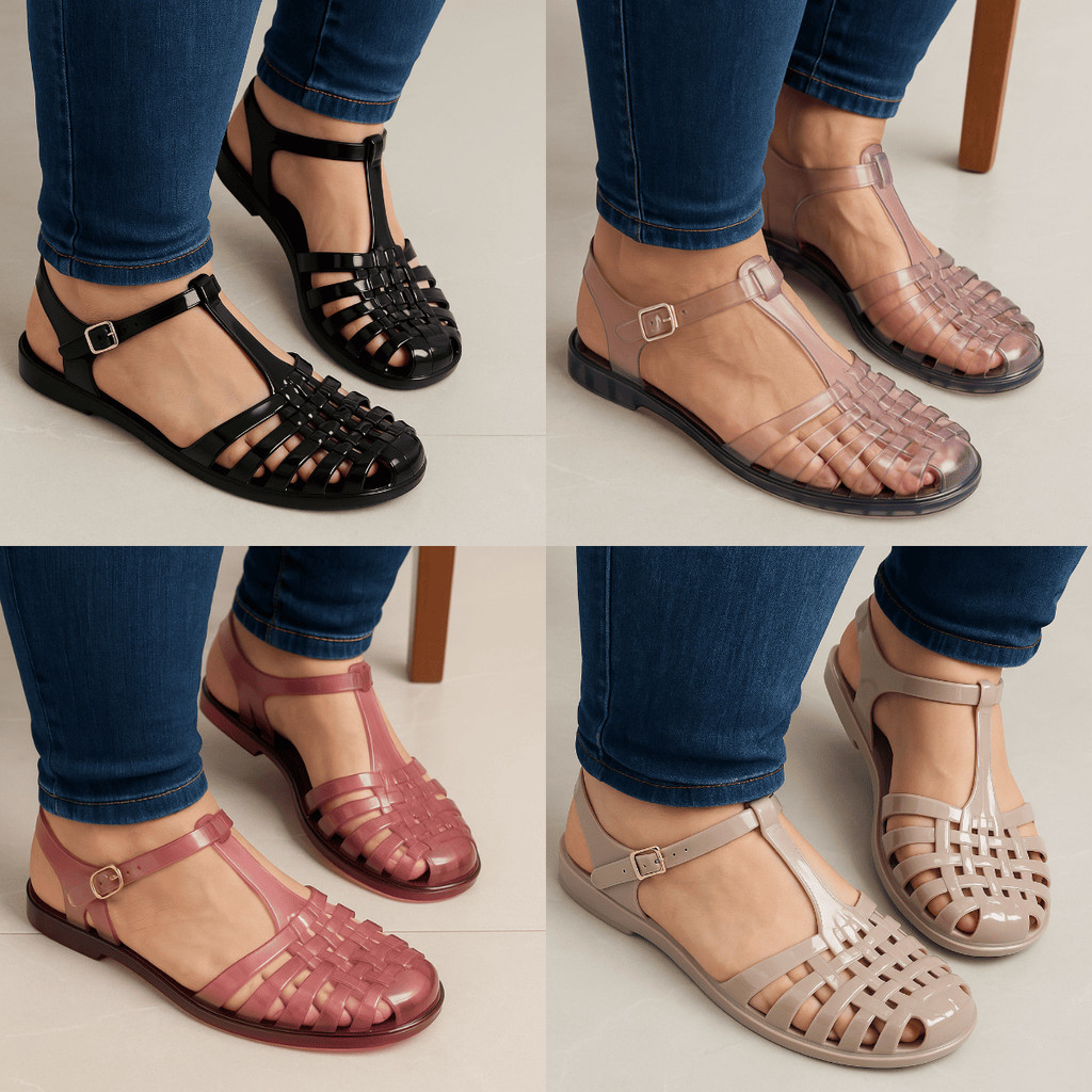 Sandália Aranha Feminina Fechada com Fivela Leve para Looks Casuais e Urbanos Possession em Oferta na Shopee