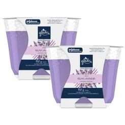 Kit 2 Vela Perfumada Relax Lavender Glade Home Fragrance 192g cada