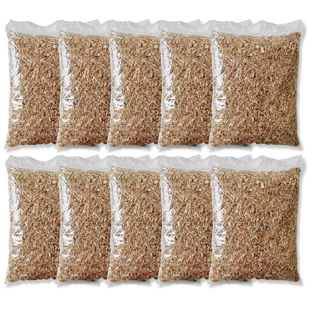 Serragem Para Hamster Coelhos Porquinho da Índia Ninho C/ 10 Pacotes de 400g