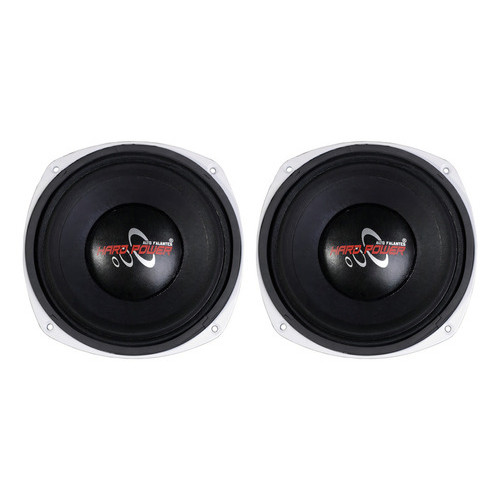 PAR ALTO FALANTE MÉDIO HP 400H 8 POLEGADAS 8 OHMS HARD POWER em Oferta na Shopee