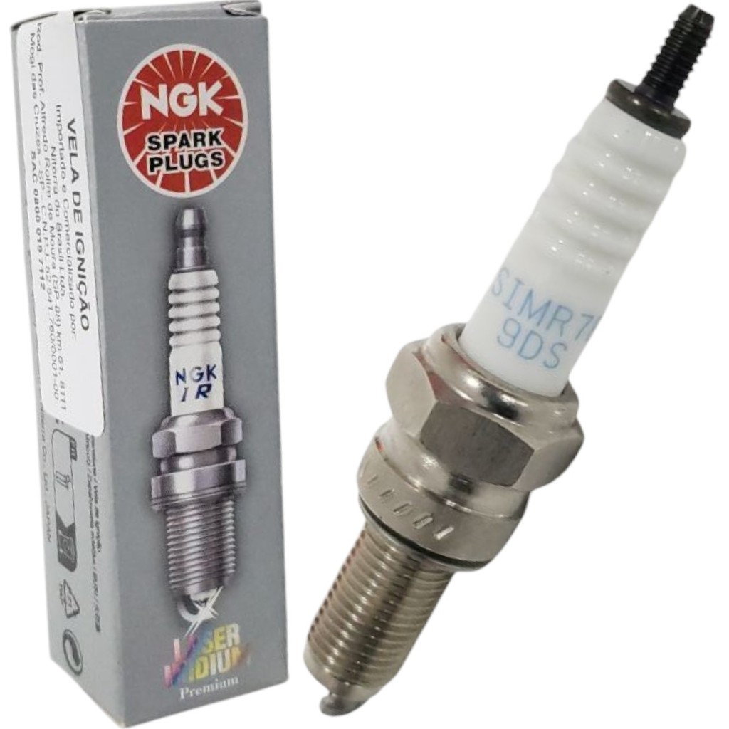 Vela De Igniçao Original Ngk Iridium SIMR7B9DS Honda XRE CB 300 2012 a 2015 em Oferta na Shopee
