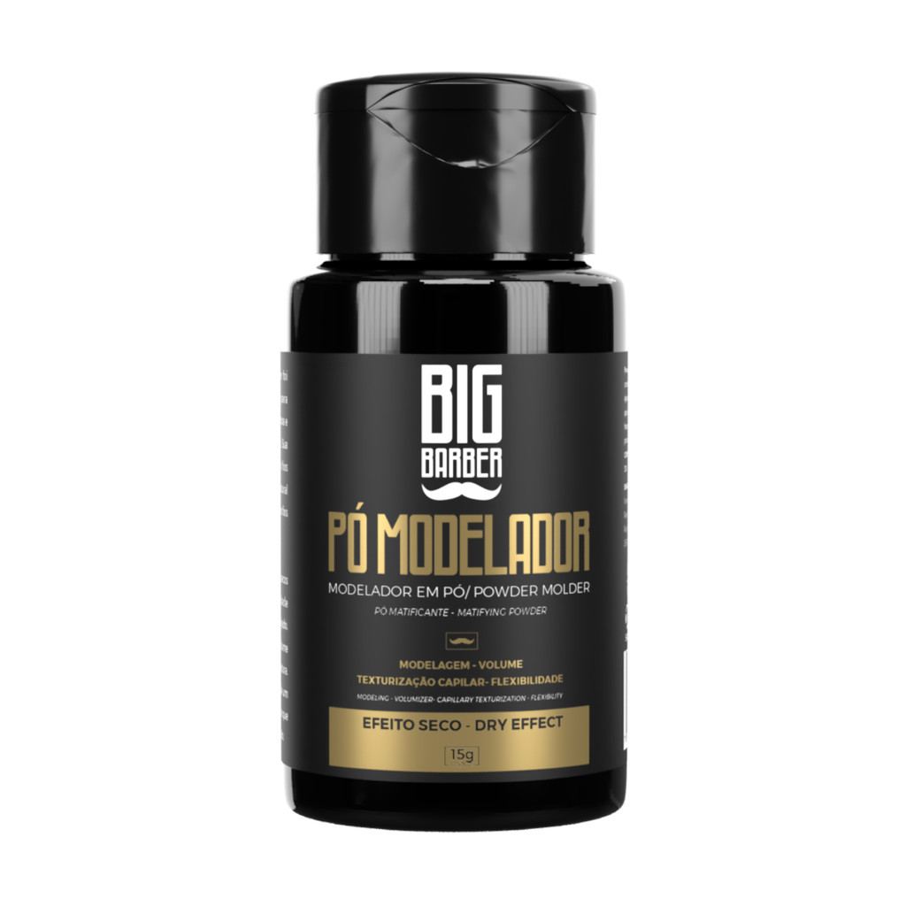 Pomada Modeladora em Pó Para Cabelo Big Barber 15g