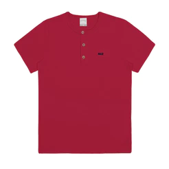 Camiseta Infantil Alakazoo Meia Malha Gola Padre 1 ao 3