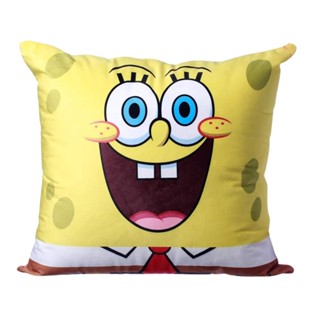 Almofada Bob Esponja Veludo 40x40 Fibra Zona Criativa - 10064964 em Oferta na Shopee