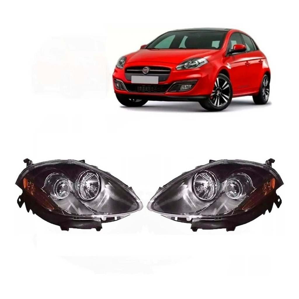 Farol Bravo 2010 Ao 2016 Máscara Negra Par em Oferta na Shopee