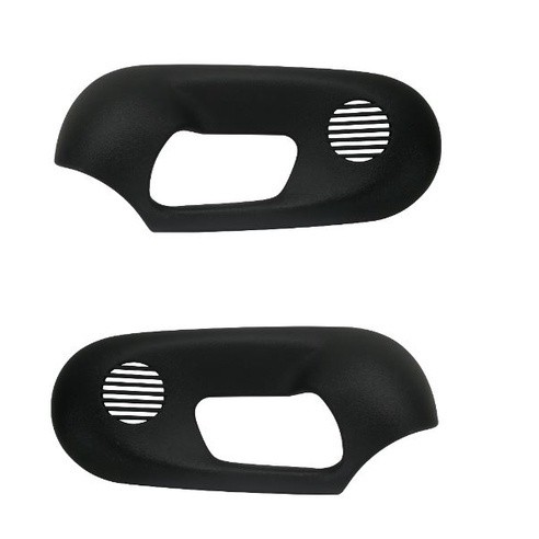 Par Moldura Maçaneta Interna Porta Dianteira Corsa Hatch Sedan Classic PRETO em Oferta na Shopee