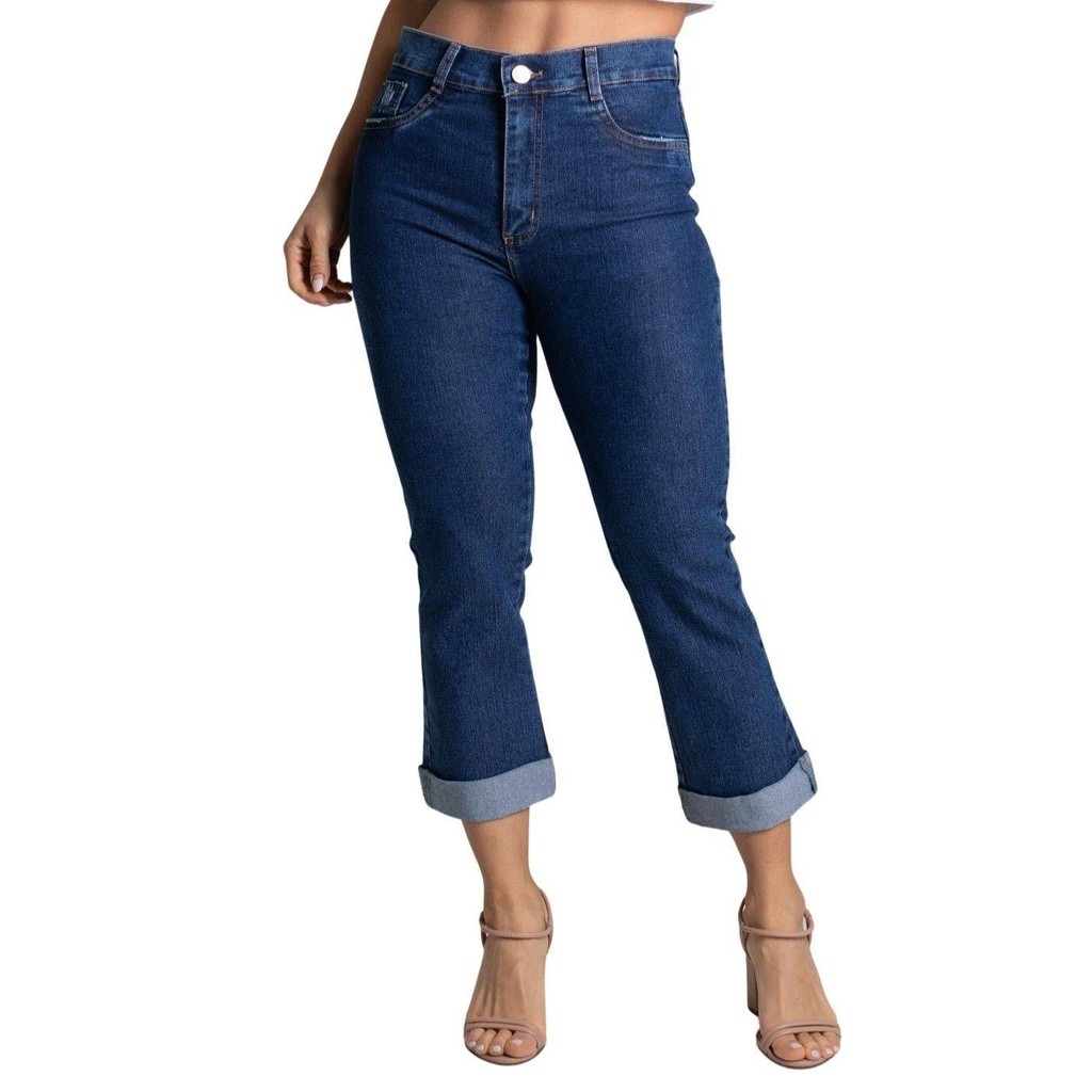 Calça Jeans Sawary Cropped - 278821 - Women Clothes