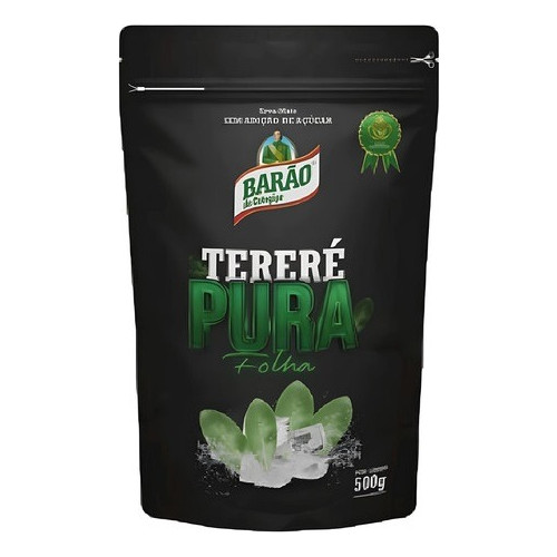 Erva Mate Barão De Cotegipe Tereré Pura Folha 500g