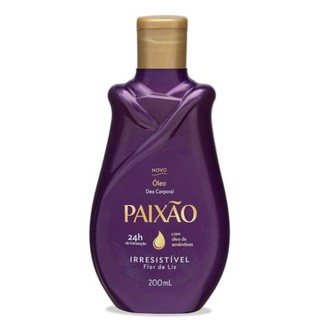 Óleo Corporal Paixão Amêndoas Irresistível Flor de Lis 200ml