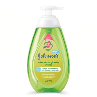 Sabonete Líquido Johnson's Baby Glicerina Lavanda 400ml em Oferta na Shopee