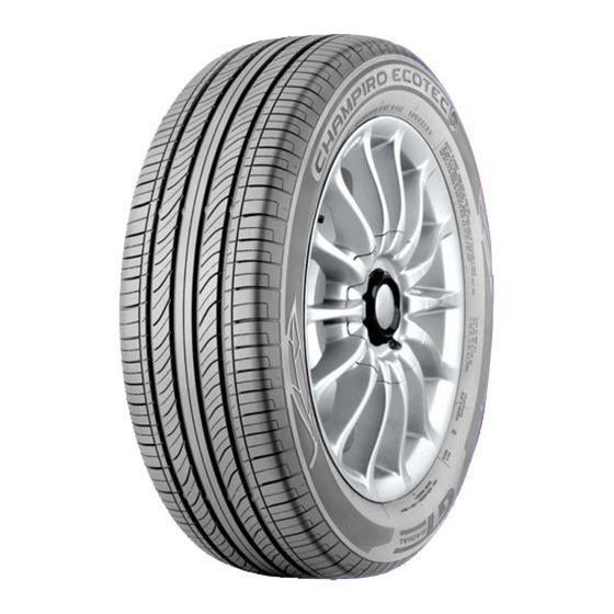 Pneu GT Radial Aro 17 205/60R17 Champiro Ecotec 94H