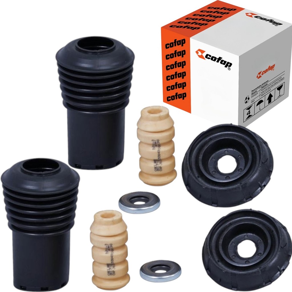 Kit Do Amortecedor Dianteiro Cofap Coxim Batente Coifa Duster Logan Oroch Sandero 2014 a 2025