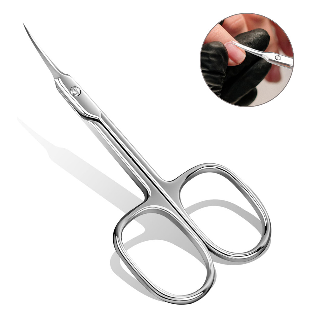 Tesoura Russa Para Cutícula Ponta Fina Profissional Aço Inox Sobrancelha em Oferta na Shopee