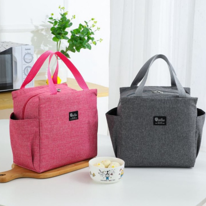 Bolsa Térmica Para Almoço Grande Capacidade Para Marmita Portátil Duravel Com Alça Duplas em Oferta na Shopee