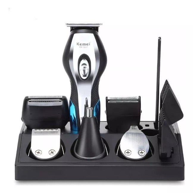 600mAh Barbeador Elétrico 11 Em 1 Profissional 6 Cabeças Portátil Cortador de Cabelo Elétrico,Tesoura corte de cabelo em Oferta na Shopee