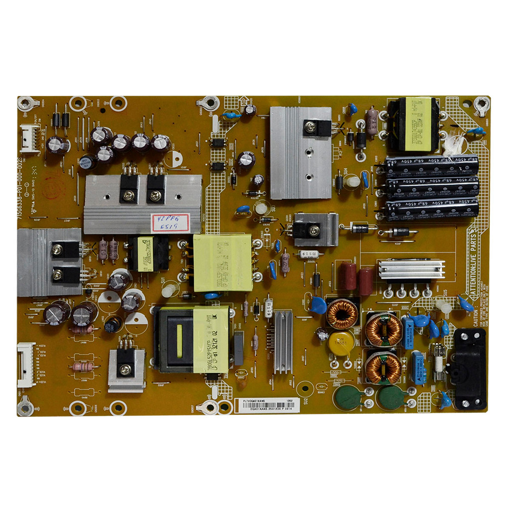 PLACA FONTE PHILIPS 42PFG6809 42PFG6519 42PFG7519 715G6338-P01-000-002S | ORIGINAL