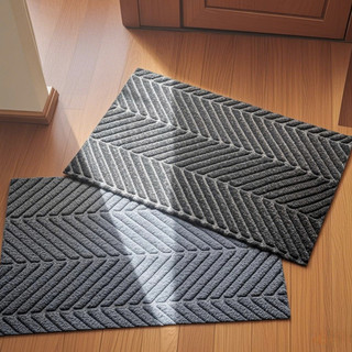 Tapete de Porta Entrada Capacho Antiderrapante Grande Borracha cortáveis tapetes 40*60cm …