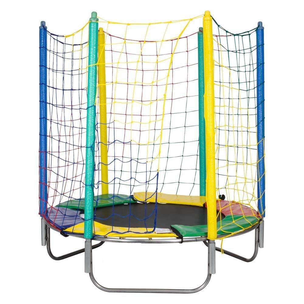 Cama Elástica Pula Pula 1,50m Lona Preta s/ Emenda PapiBrink em Oferta na Shopee