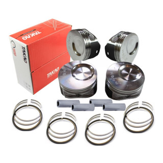 Jogo De Pistão E Anéis Para Courier Ecosport Escort Fiesta Focus Ka 1.6 8V Zetec Rocam Gasolina 2000/2015 em Oferta na Shopee