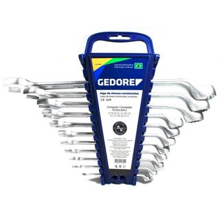 Jogo de chave combinada 6 a 22 mm aço cromo vanádio - Gedore em Oferta na Shopee