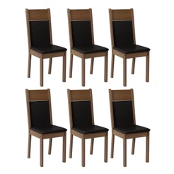 Kit 6 Cadeiras 4280 Madesa
