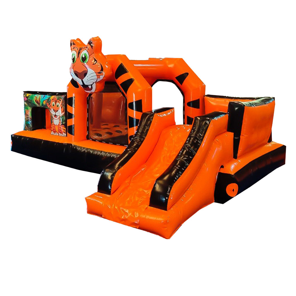 Pula Pula Inflavel Multiplay Tigrão com Escorrega e Piscina em Oferta na Shopee