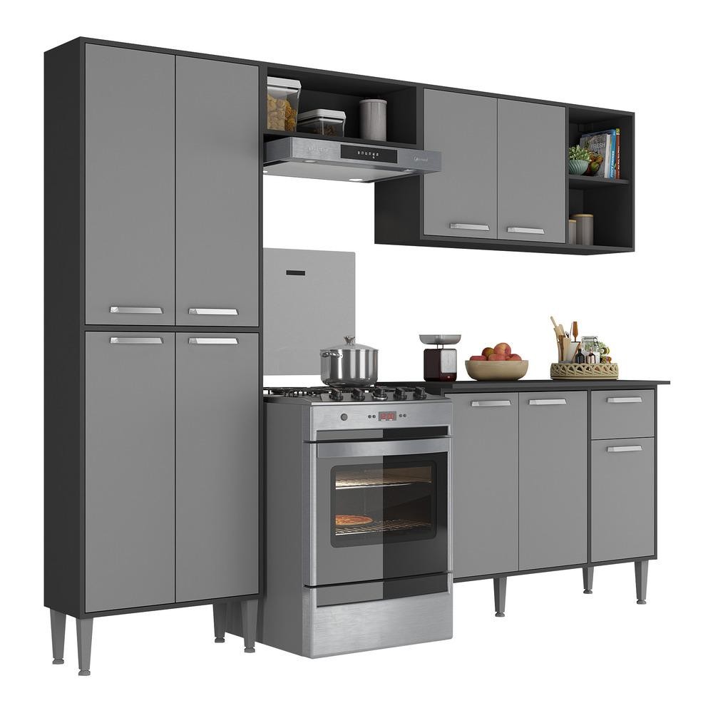 Cozinha Compacta com Armário e Balcão Xangai Multimóveis VM2840