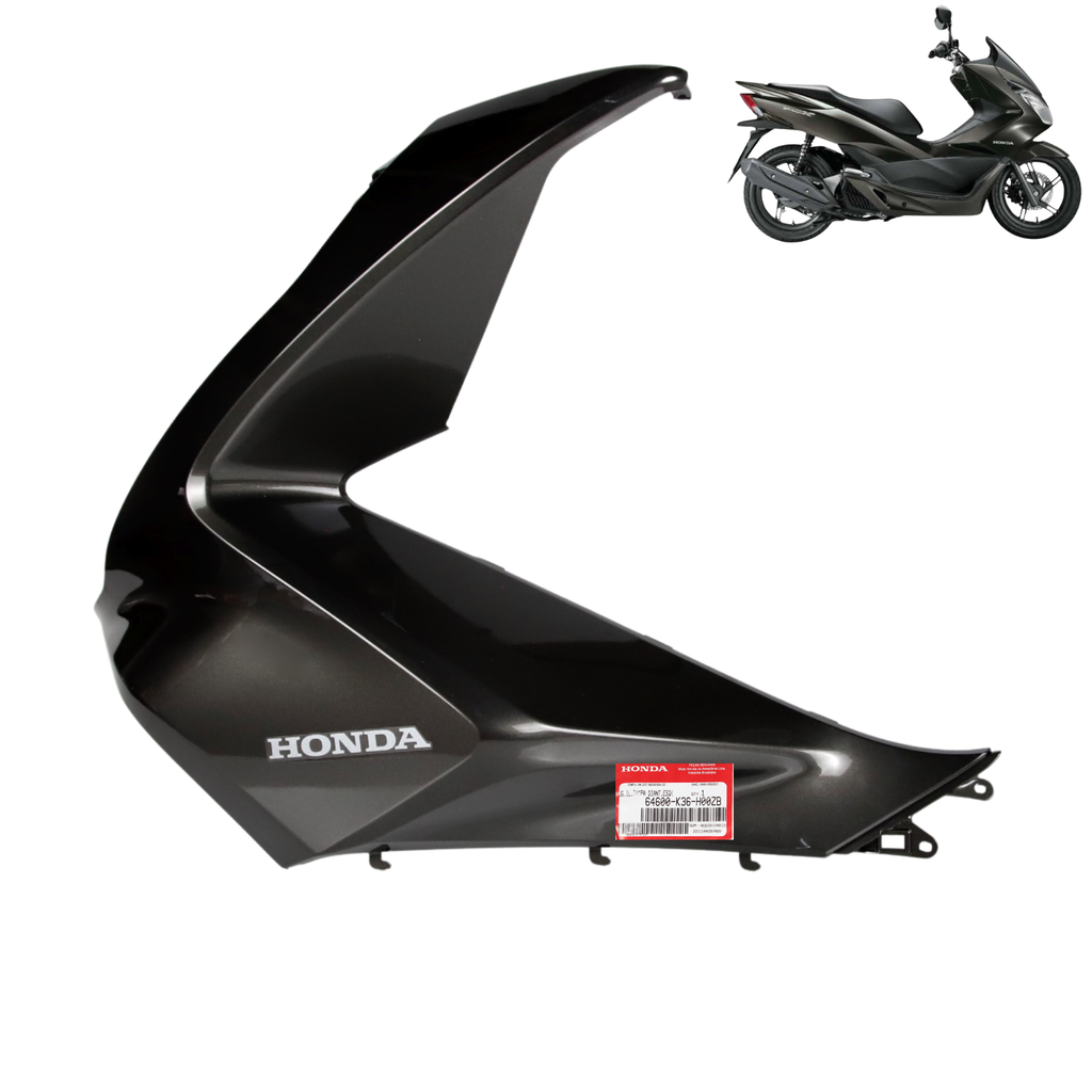 Carenagem Farol Esquerda Pcx 150 2016 Cinza Original Honda