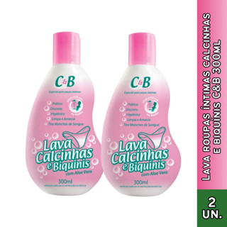 Lava Roupas Íntimas Calcinhas e Biquínis C&B 300ml em Oferta na Shopee