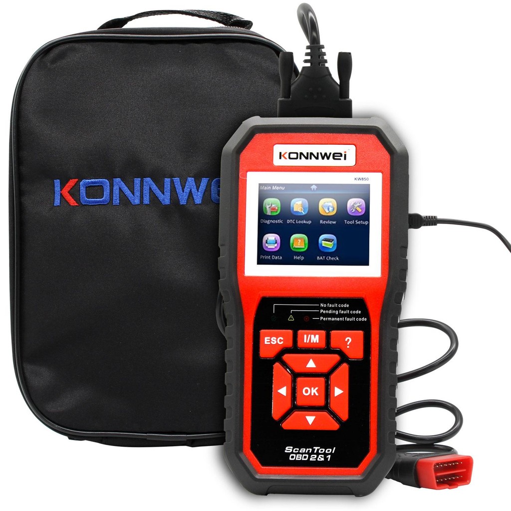Scanner Automotivo Kw850 Configuração em Português - Spare Parts and Accessories for Vehicles