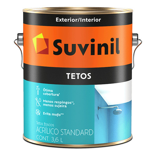 Tinta Anti Mofo Para Tetos Suvinil Branco 3,6l em Oferta na Shopee