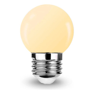 Kit 100 Lâmpada Bolinha Bulbo Led 4w Branco Quente 110v 220v
