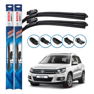 Par de Palhetas Limpador Parabrisa Multiclip Original Bosch Volkswagen Tiguan 2009 A 2019 em Oferta na Shopee