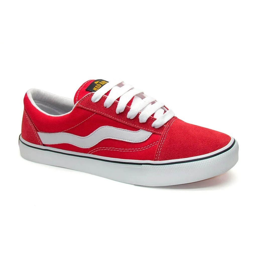 Tênis Mad Rats Infantil Old School Vermelho