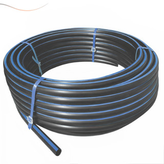 Mangueira de Irrigação 3/4" Reforçada Polietileno Preto Rolo com 50 Metros Selo Azul em Oferta na Shopee