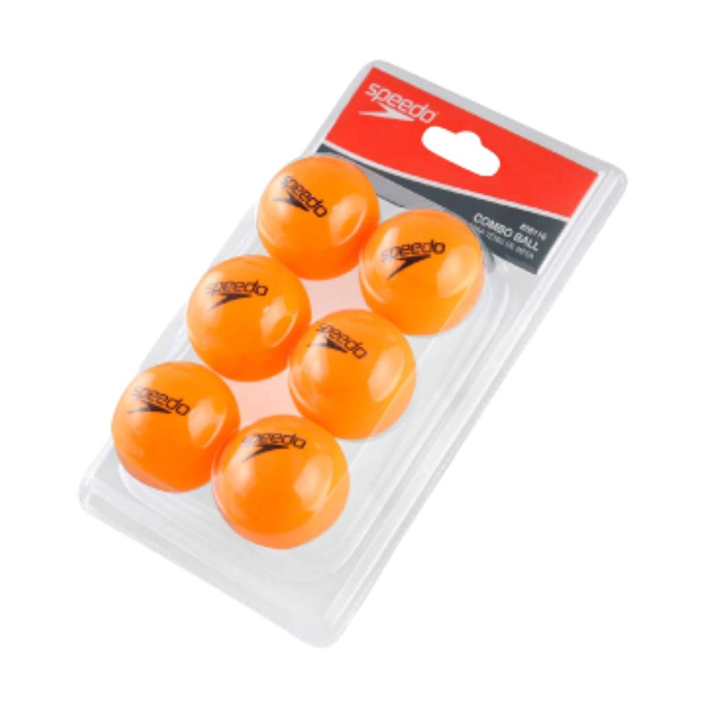 Kit 6 Bolas Laranja Ping Pong Tênis de Mesa Speedo