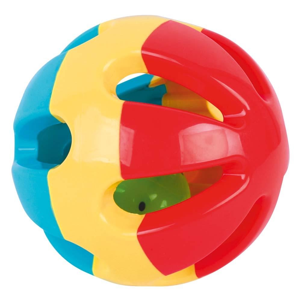 Chocalho Bola Pimpolho Infantil 0-24 meses Colorido - Mom & Baby