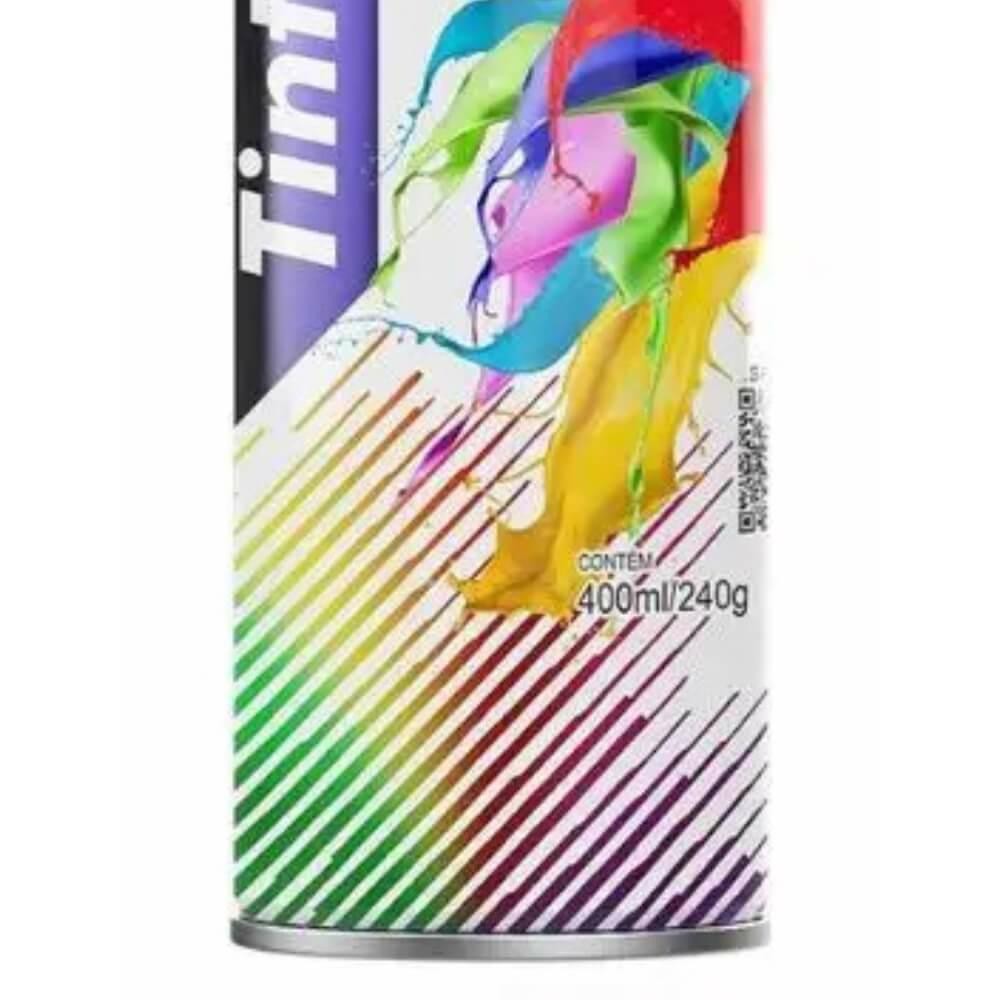 Tinta Spray Uso Geral 400 ML Cinza Médio MUNDIAL PRIME
