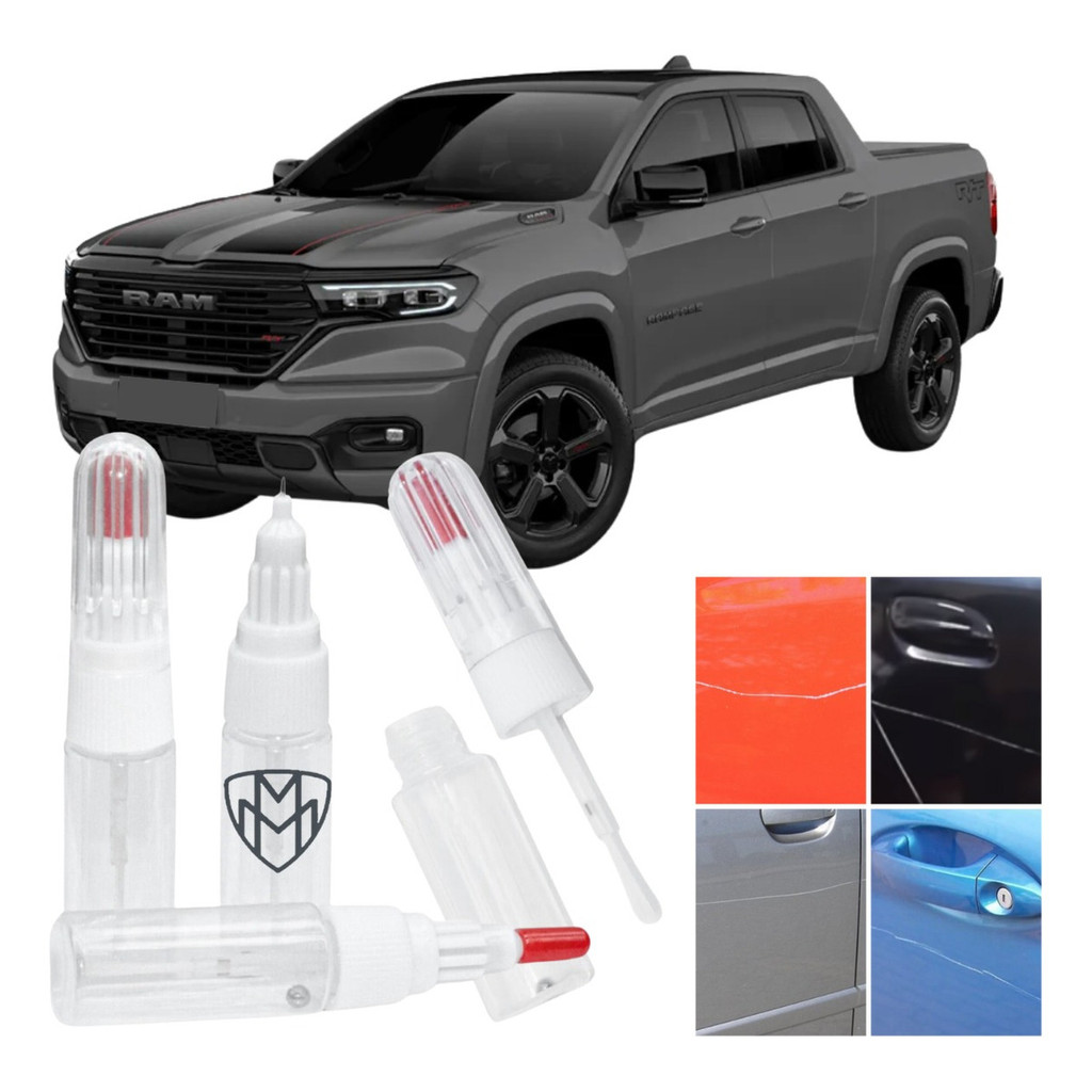 Caneta Micro Pintura Ram Rampage Cinza Sting Gray Codigo Pdn