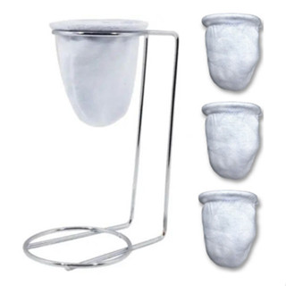Mini Suporte Coador Pano Café Individual Variados + 3 Refil em Oferta na Shopee