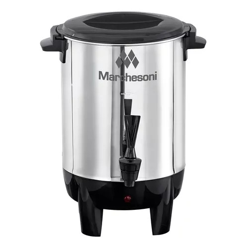 Imagem Cafeteira Automática Marchesoni 2 Litros Em Aço Inox Café Cor Prateado 127V/220V