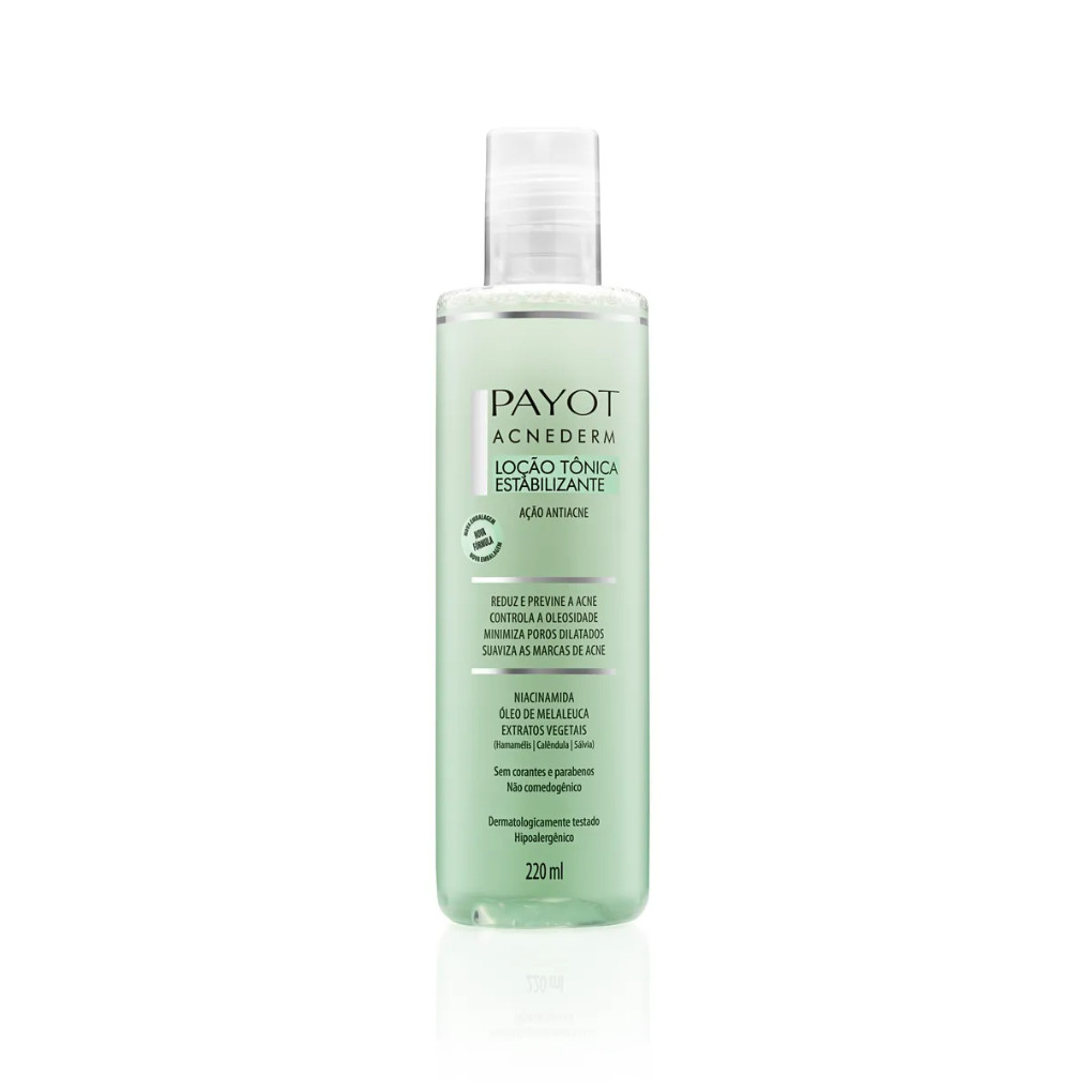 Loção Tônica Estabilizante Payot Acnederm - 220ml