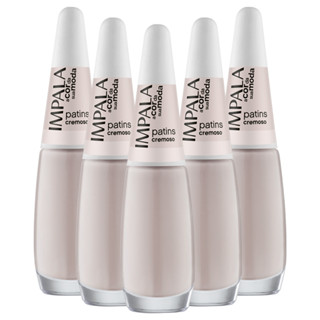 Kit 5 Esmaltes Coleção A Cor da Sua Moda Cor Patins Impala em Oferta na Shopee
