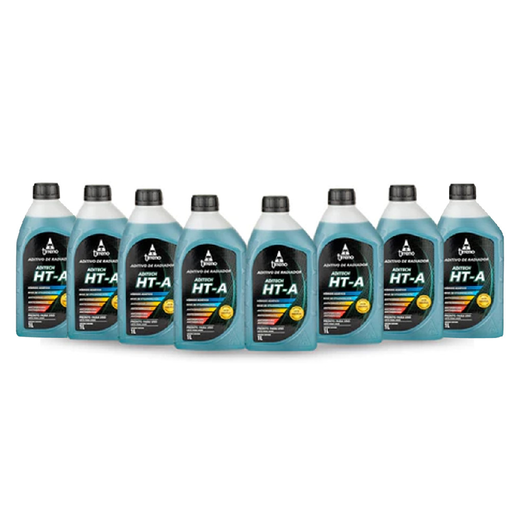 KIT 8 Aditivo Tirreno Ht-a 35a 1l Azul Asiático Pronto Uso em Oferta na Shopee