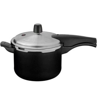 Panela de Pressão 4,5L Tramontina Vancouver Effect em Alumínio  Antiaderente Preta em Oferta na Shopee