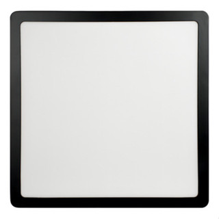 Painel LED Quadrado Sobrepor Preto Foxlux | design moderno, iluminação eficiente em Oferta na Shopee