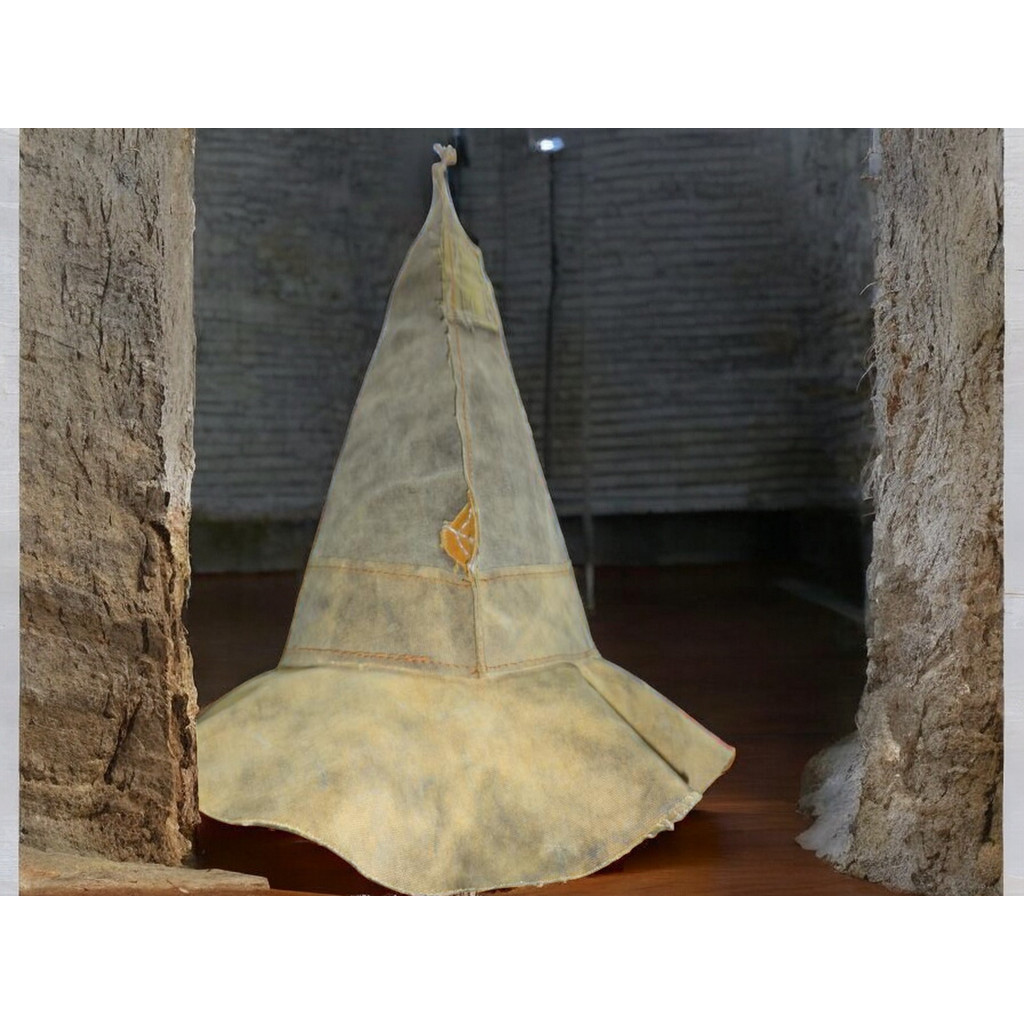 Chapéu ventania, mago bruxa em lona Reciclada em Oferta na Shopee